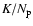 $K/N_{\rm p}$