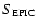 $S_{\rm EPIC}$