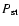 $P_{\rm st}$