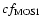 $cf_{\rm MOS1}$