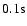 $0.1 \ensuremath{{\rm s}} $