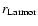 $r_\ensuremath{{\rm Larmor}} $