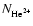 $N_{{\ensuremath{{\rm He}} }^{2+}}$