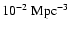 $10^{-2}~{\rm Mpc}^{-3}$