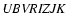 $\it UBVRIZJK$