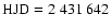 ${\rm HJD}=2~431~642$