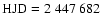 ${\rm HJD}=2~447~682$