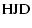 $\displaystyle {\rm HJD}$