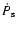 $\dot P_{\rm s}$