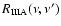 $R_{{\rm IIIA}}(\nu,\nu^\prime)$