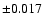 $\pm0.017$