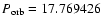 $P_{\rm orb}=17.769426$