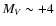 $M_{V} \sim +4$
