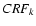 ${\mathit CRF_k}$