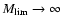 $M_{{\rm lim}}\rightarrow\infty$
