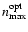 $n_{\max}^{{\rm opt}}$