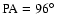 ${\rm PA} =96\hbox {$^\circ $ }$
