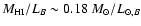 $M_{\rm HI}/L_B \sim
0.18~M_\odot/L_{\odot,B}$