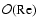 $\mathcal{O}({\rm Re})$