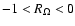 $-1<R_\Omega<0$