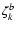 $\zeta^{b}_{k}$