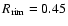 $R_{\rm rim}=0.45$