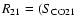 $R_{21}=(S_{\rm CO21}$