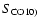 $S_{\rm
CO10)}$