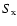 $S_{\rm x}$
