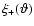 $\xi_+(\vartheta)$