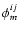 $\phi_{m}^{ij}$