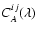 $C^{ij}_{A}(\lambda)$