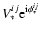 $V_{*}^{ij}{\rm e}^{{\rm i}\phi^{ij}_{*}}$