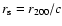 $r_{\rm s}=r_{200}/c$