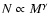 $N\propto
M^{\gamma}$