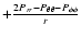 $+ \frac{2 P_{rr}-P_{\theta\theta}-P_{\phi\phi}}{r} $