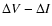 $\Delta V-\Delta I$