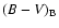 $(B-V)_{\rm B}$