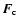 ${\vec F}_{\rm c}$