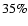 $35\%$