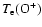 $T_{\rm e} ({\rm O}^{+})$