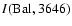 $I({\rm Bal}, 3646)$