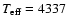 $T_{\rm eff}=4337$