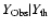 $Y_{\rm Obs}\vert Y_{\rm th}$