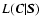 $L(\vec{C} \vert \vec{S} )$