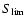 $S_{\rm lim}$