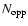 $N_{\rm opp}$