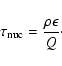 \begin{displaymath}
\tau_{{\rm nuc}} = \frac{\rho\epsilon}{Q}\cdot
\end{displaymath}