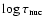 $\log\tau_{{\rm nuc}}$