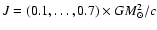 $J=(0.1,\ldots,0.7)\times G M^2_\odot/c$